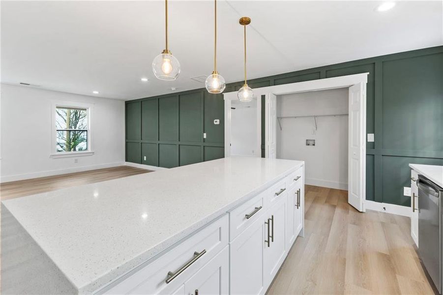 Furnished interior view inside a new home in , Cartersville (Image 12).