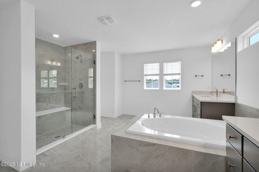 Furnished interior view inside a new home in The Preserve at Bannon Lakes, St. Augustine (Image 11). Furnished interior view inside a new home in The Preserve at Bannon Lakes, St. Augustine (Image 11).