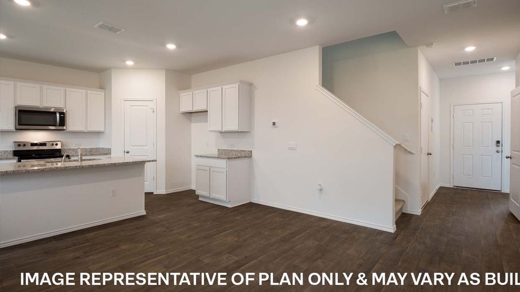 Furnished interior view inside a new home in Palomino, Manor (Image 3).