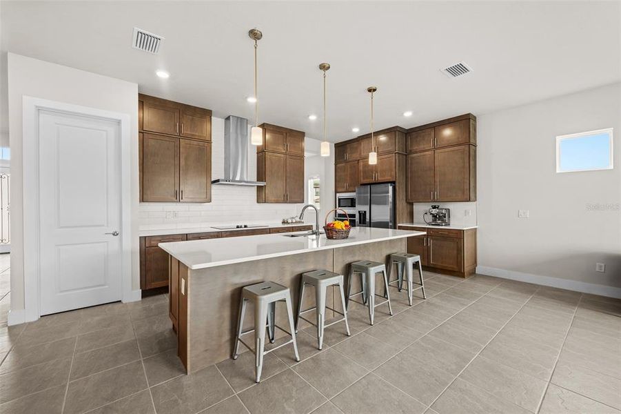Furnished interior view inside a new home in Robin's Cove at Epperson, Wesley Chapel (Image 6).