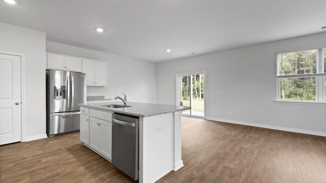 Furnished interior view inside a new home in , Summerville (Image 7).