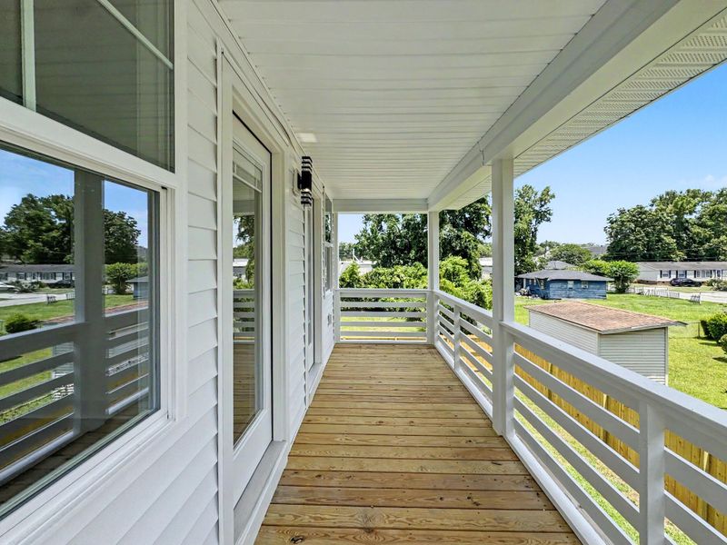Exterior details and patio area of a home in , North Charleston (Image 30). Exterior details and patio area of a home in , North Charleston (Image 30).