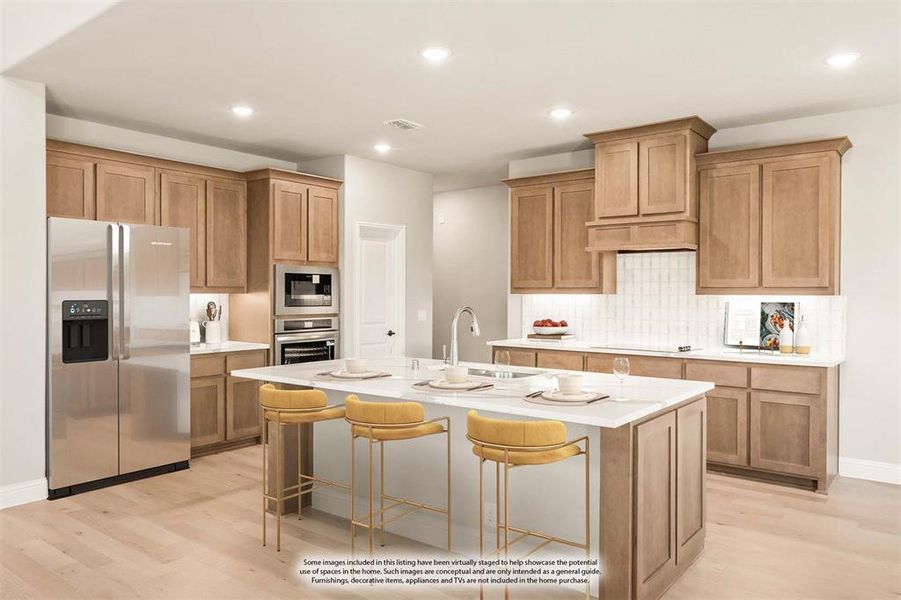 Furnished interior view inside a new home in The Grove, Midlothian (Image 14).