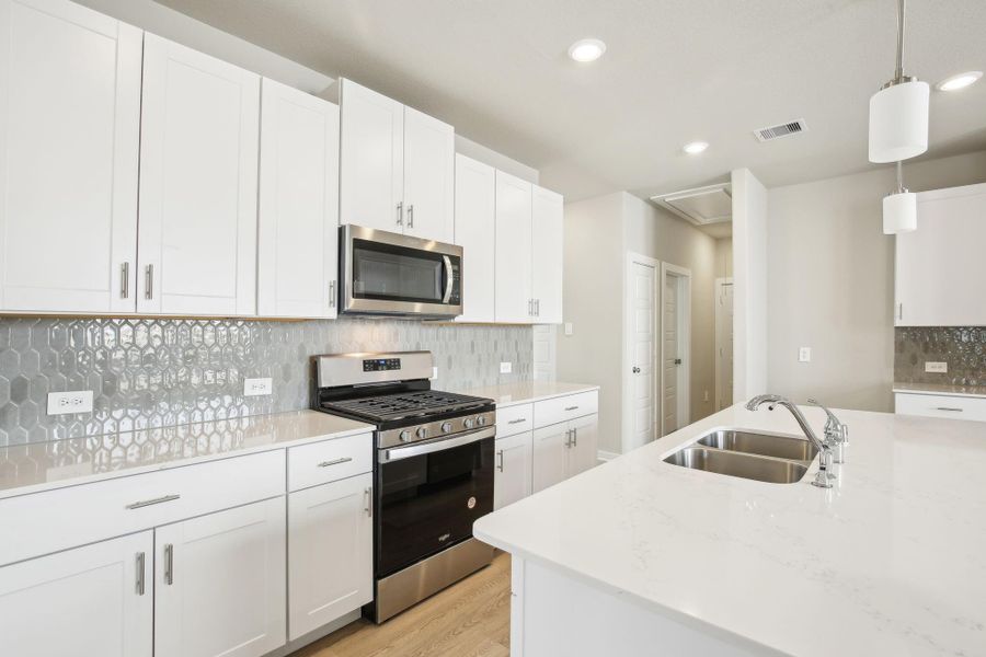 Photo is not of the actual home but is an inspirational photo of builder’s model home and may depict options, furnishings, and/or decorator features that are not included.