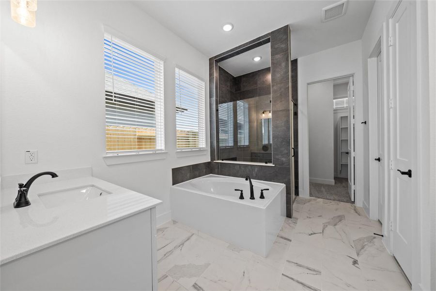 Furnished interior view inside a new home in Riceland, Mont Belvieu (Image 9).