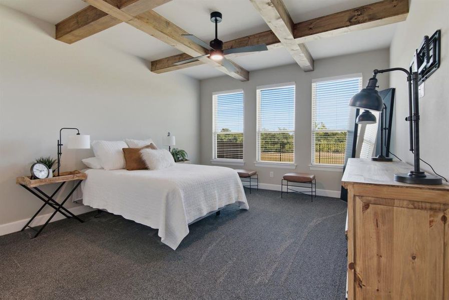 Furnished interior view inside a new home in , Burleson (Image 17).
