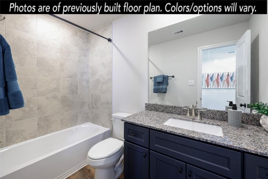 Furnished interior view inside a new home in The Enclave at Spring Branch, Montgomery (Image 9).