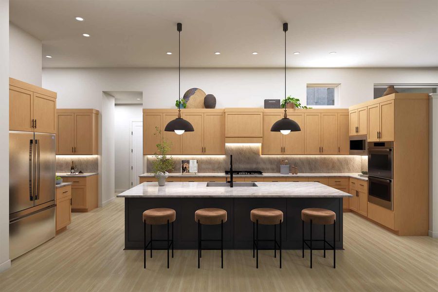 The Baltimore - Optional Cooktop Kitchen The Baltimore - Optional Cooktop Kitchen