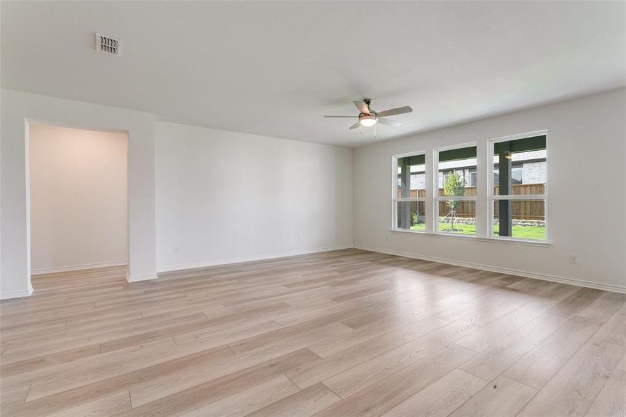Spacious, unfurnished interior of a new home in The Preserve Estates, Justin (Image 22).