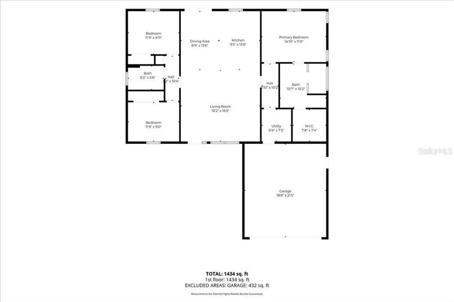 2D floor plan layout of this home in , Sebring, FL (Image 5).