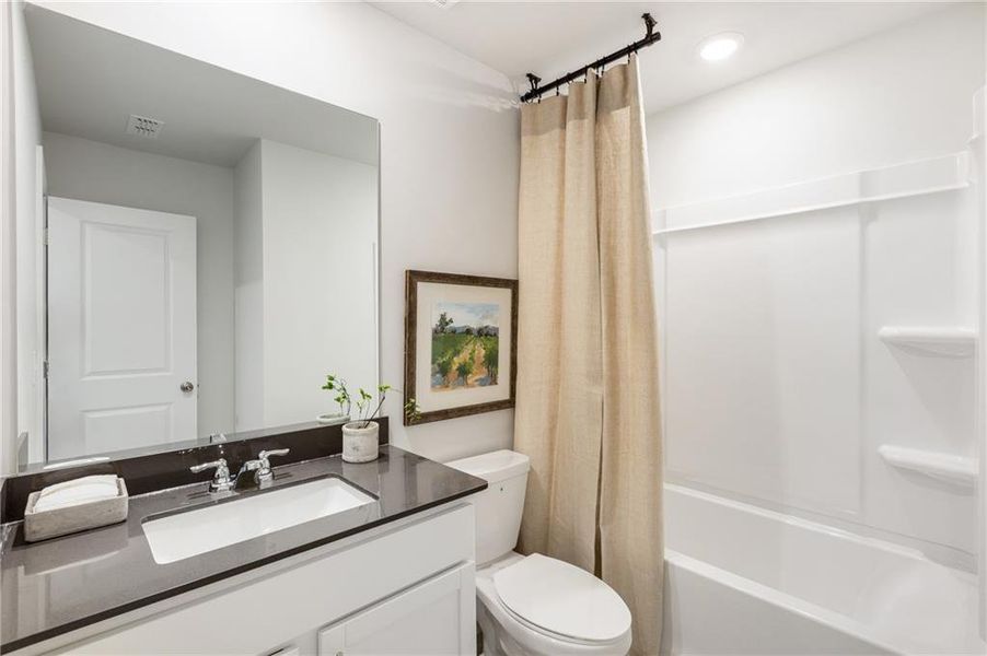 Furnished interior view inside a new home in , Conyers (Image 11).