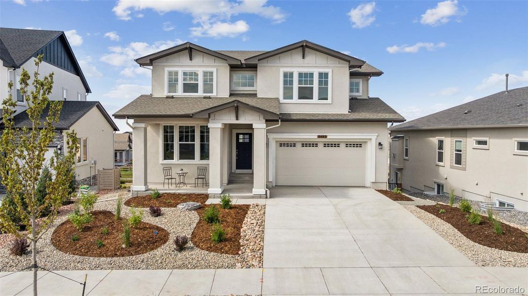 Exterior details and patio area of a home in , Colorado Springs (Image 25). Exterior details and patio area of a home in , Colorado Springs (Image 25).