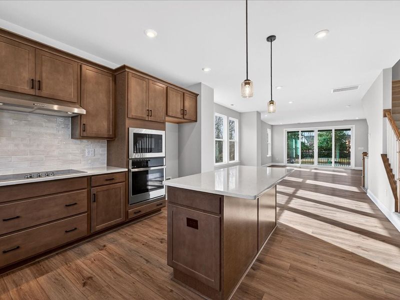 Furnished interior view inside a new home in Bellflower, Charlotte (Image 9).
