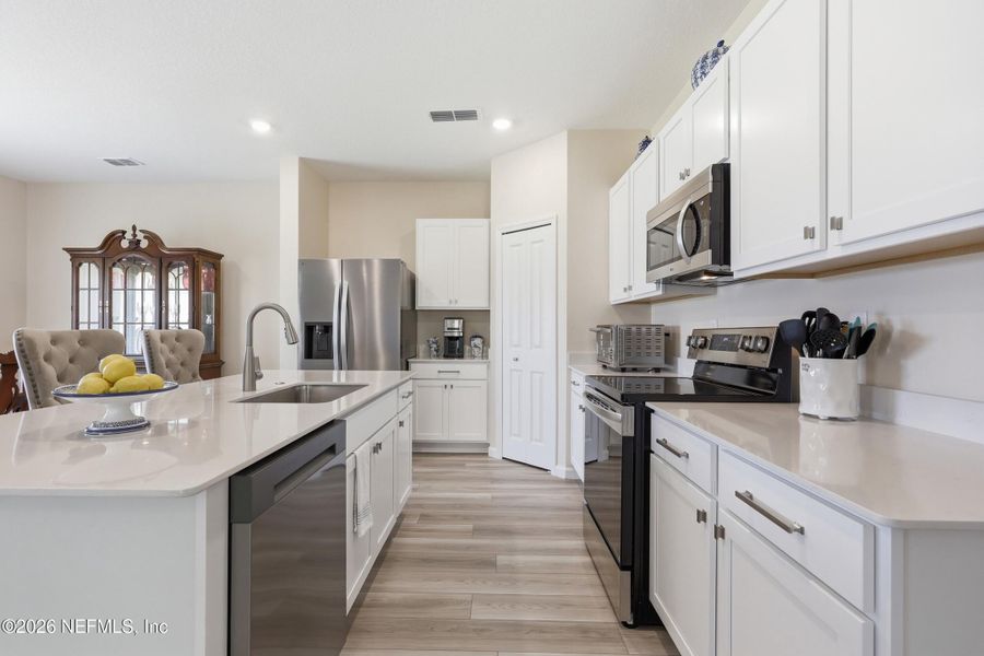 Furnished interior view inside a new home in Holstein Crossing, Green Cove Springs (Image 28).