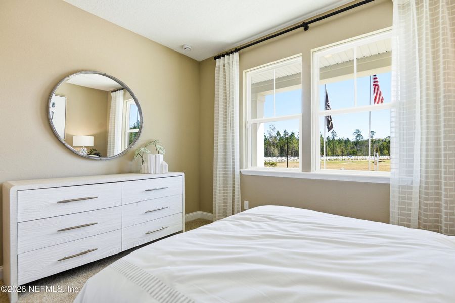 Furnished interior view inside a new home in Aspen Trail, Jacksonville (Image 8).