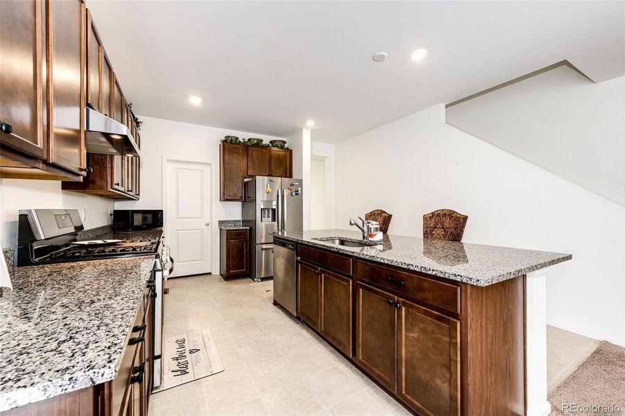 Furnished interior view inside a new home in Painted Prairie, Aurora (Image 15).