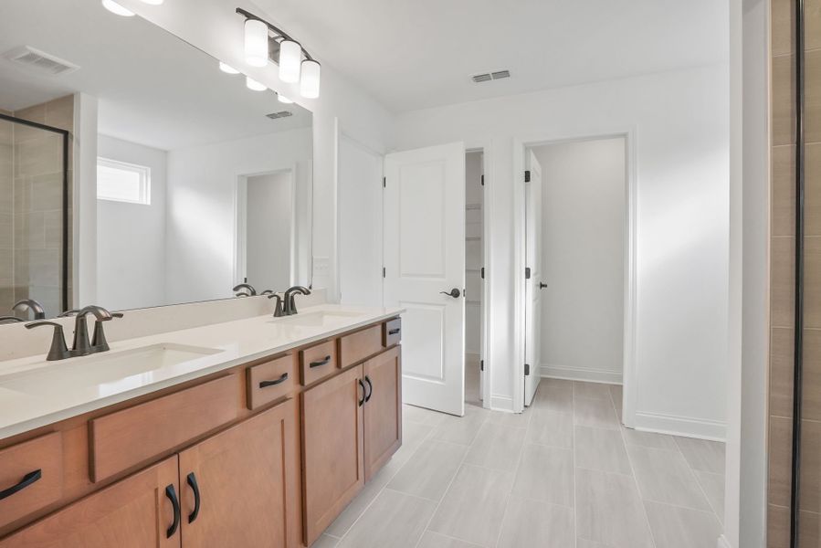 Furnished interior view inside a new home in Forest Creek, Waxhaw (Image 57).