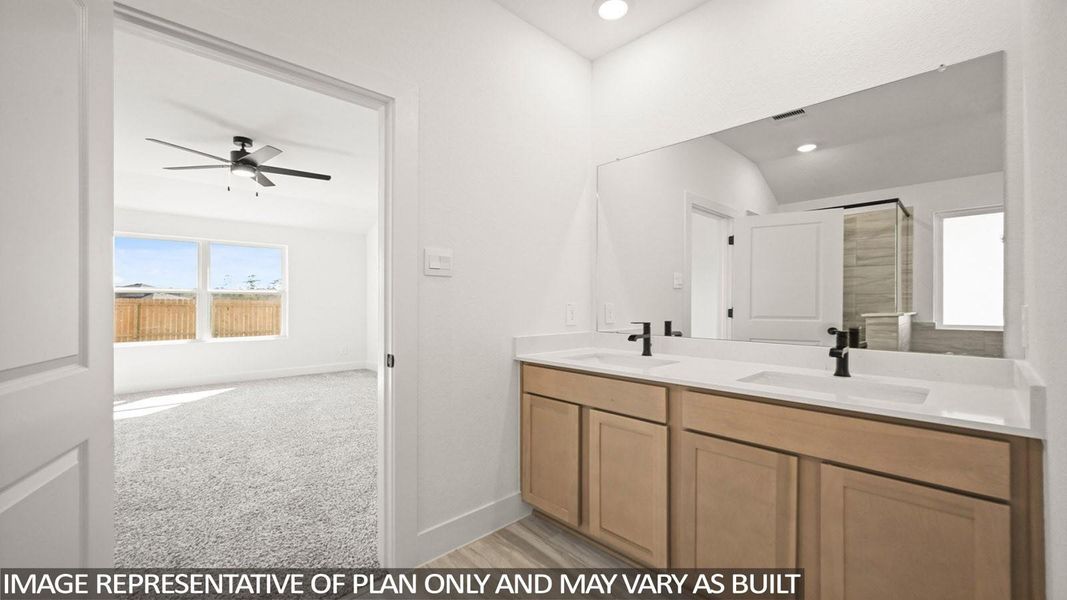 Furnished interior view inside a new home in Chapel Lakes, Montgomery (Image 4).