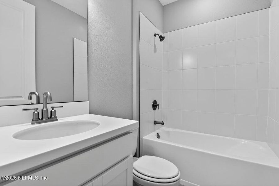 Furnished interior view inside a new home in Colbert Landings, Palm Coast (Image 5).