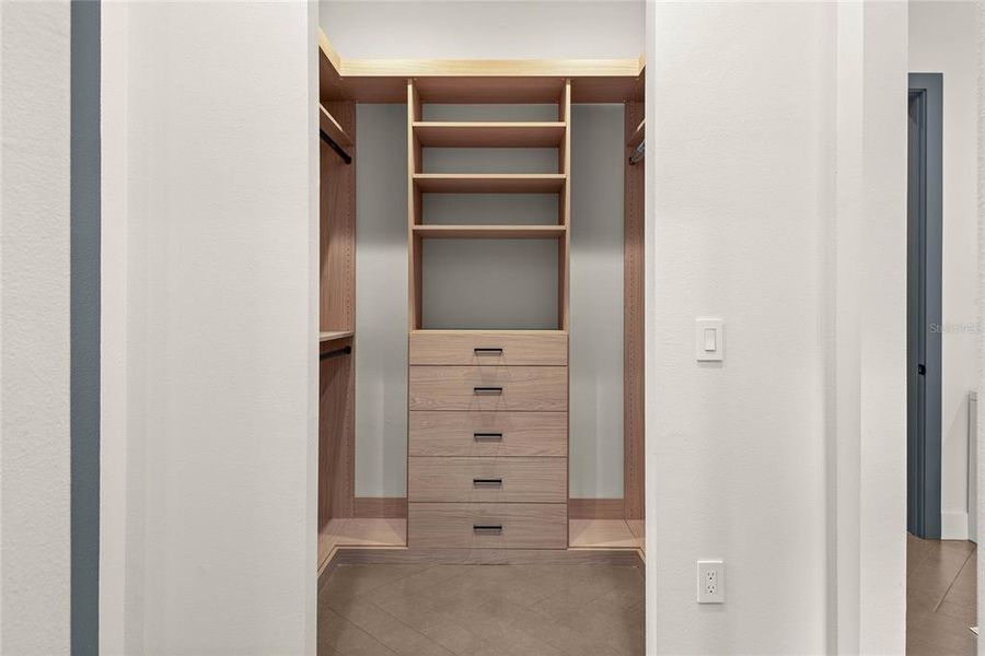 Primary Walk in Closet