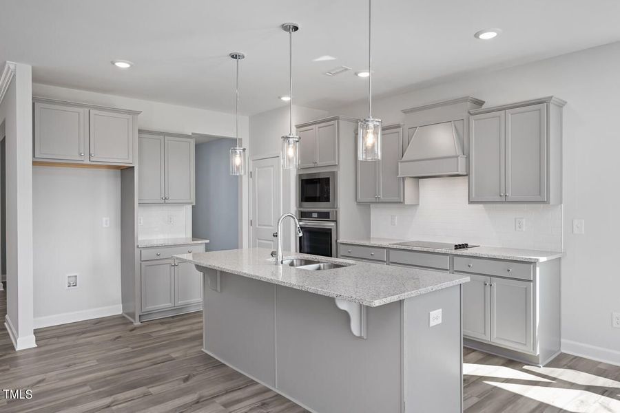 Furnished interior view inside a new home in Tobacco Road, Angier (Image 8).