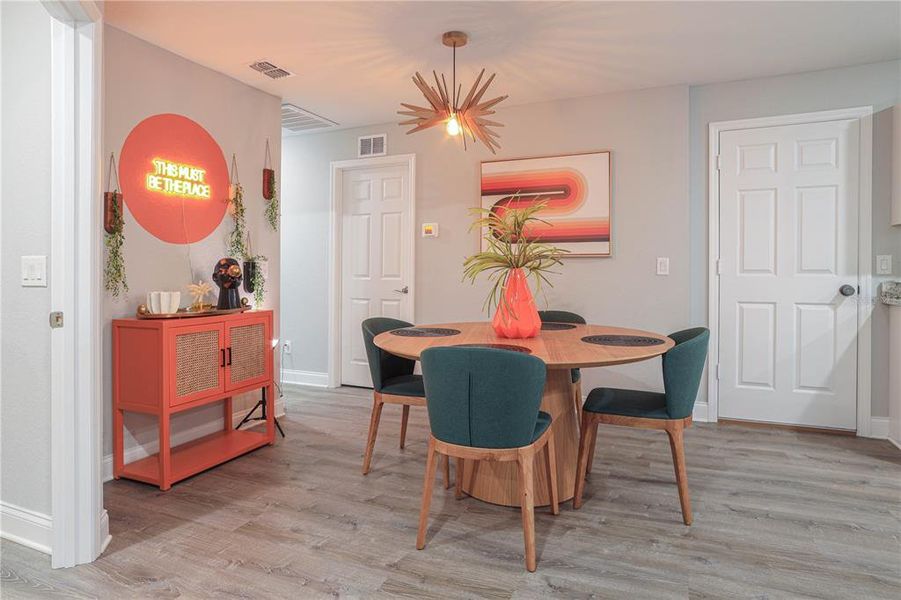 Furnished interior view inside a new home in , Lake Wales (Image 8).