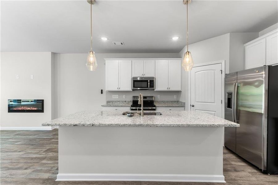 Furnished interior view inside a new home in The Grove At Mundy Mill, Gainesville (Image 6).