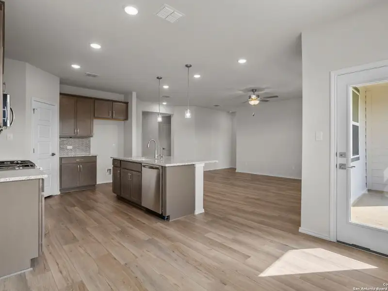 Furnished interior view inside a new home in Comanche Ridge, San Antonio (Image 8).