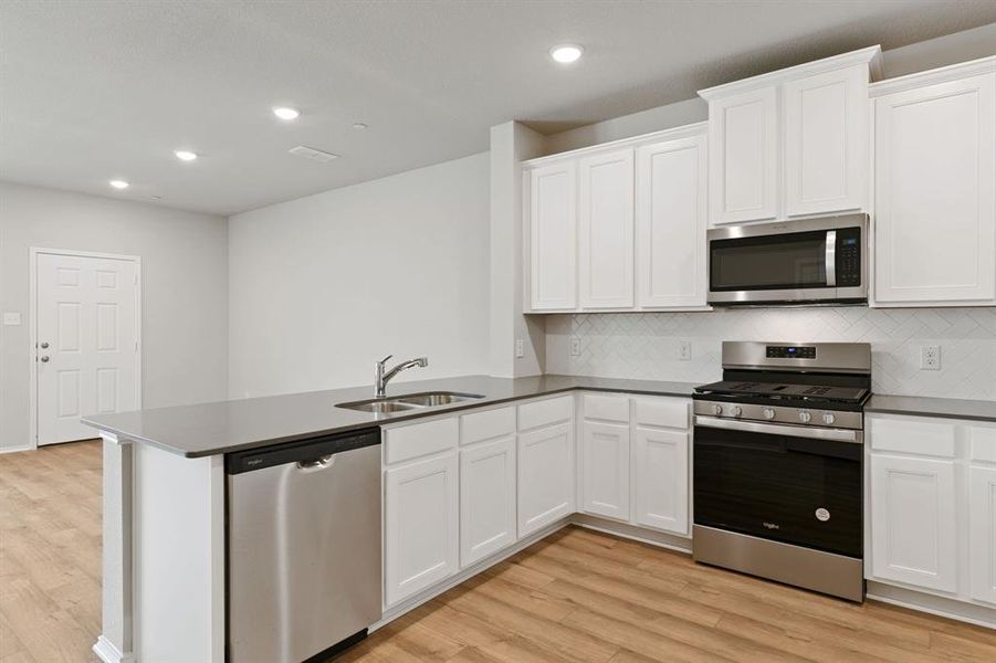 Furnished interior view inside a new home in Heartland Townhomes, Heartland (Image 14).