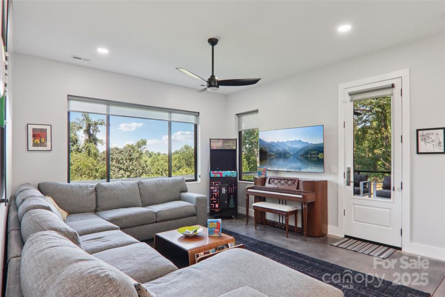 Furnished interior view inside a new home in , Hendersonville (Image 13).