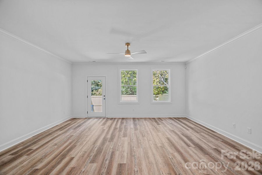 Spacious, unfurnished interior of a new home in , Charlotte (Image 20).