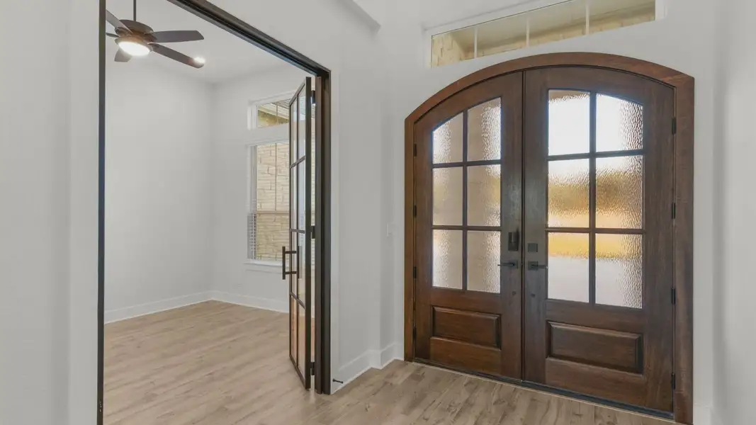 Representative unfurnished interior of a home built from the Merritt by Chesmar Homes in Feathergrass, Florence (Image 20).