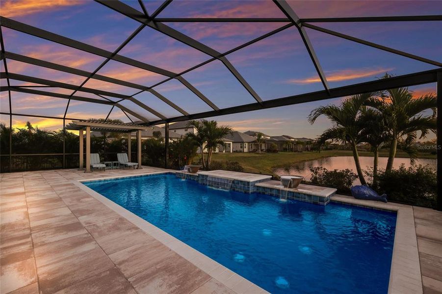 Exterior details and patio area of a home in , Bradenton (Image 22).