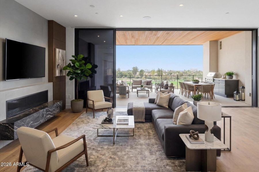 Living Area to Patio *VS Living Area to Patio *VS