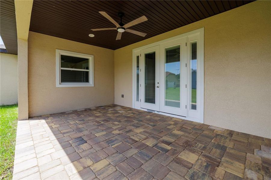 Exterior details and patio area of a home in , Palm Coast (Image 23). Exterior details and patio area of a home in , Palm Coast (Image 23).