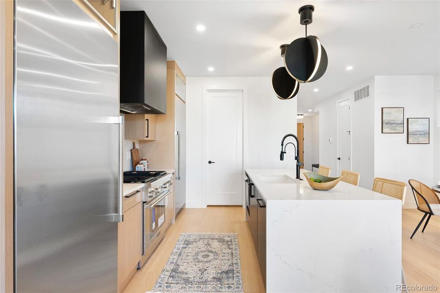 Furnished interior view inside a new home in , Denver (Image 29).