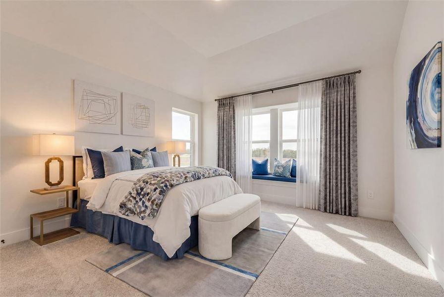 Furnished interior view inside a new home in Edgewater, Fate (Image 10).