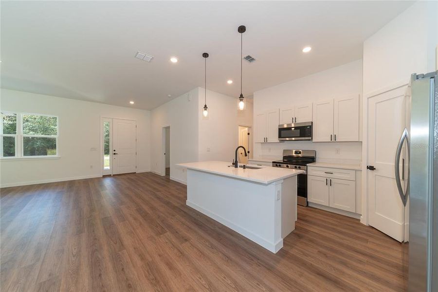 Furnished interior view inside a new home in , Citrus Springs (Image 10).