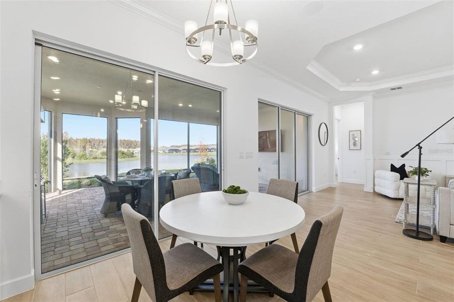 Furnished interior view inside a new home in , Wesley Chapel (Image 15). Furnished interior view inside a new home in , Wesley Chapel (Image 15).