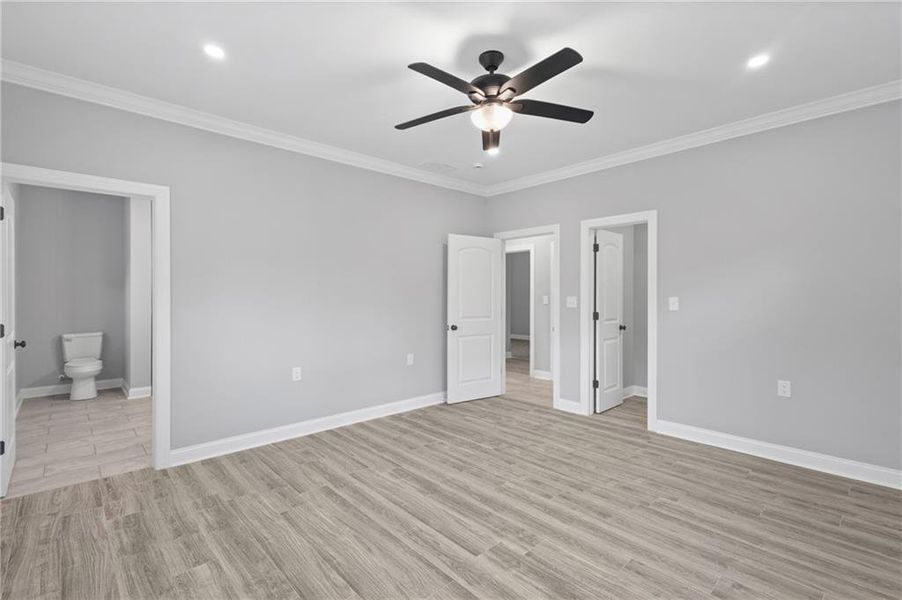 Spacious, unfurnished interior of a new home in , Sugar Hill (Image 14).