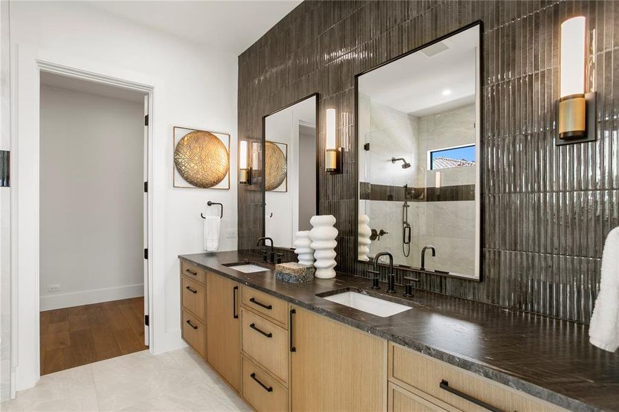 Furnished interior view inside a new home in , Tampa (Image 9). Furnished interior view inside a new home in , Tampa (Image 9).