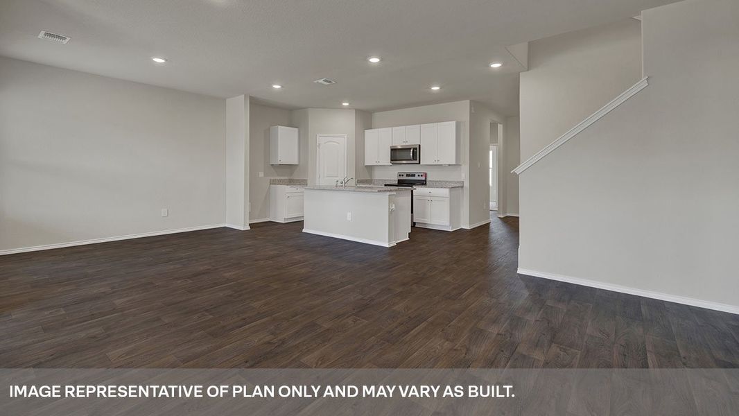 Spacious, unfurnished interior of a new home in Arroyo Ranch, Seguin (Image 22).