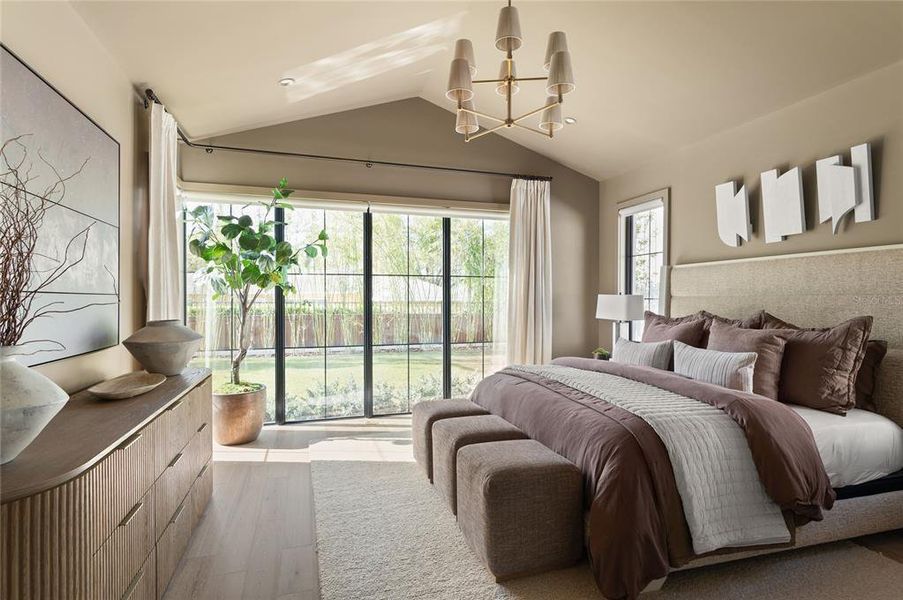 Furnished interior view inside a new home in , Orlando (Image 16).