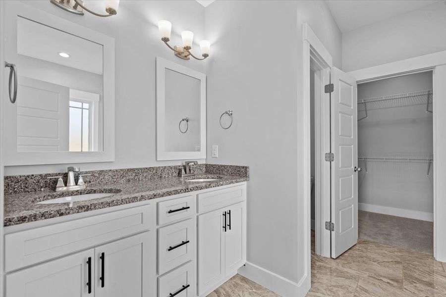 Furnished interior in a model home at Pointe Summit in Slater-Marietta (Image 8). Furnished interior in a model home at Pointe Summit in Slater-Marietta (Image 8).