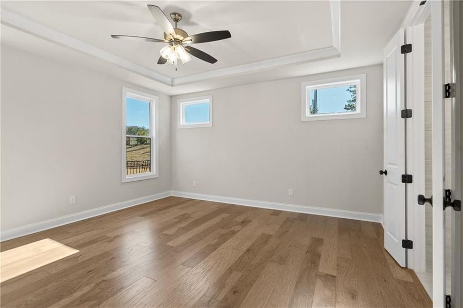 Spacious, unfurnished interior of a new home in Promenade at Sawnee Village, Cumming (Image 23). Spacious, unfurnished interior of a new home in Promenade at Sawnee Village, Cumming (Image 23).