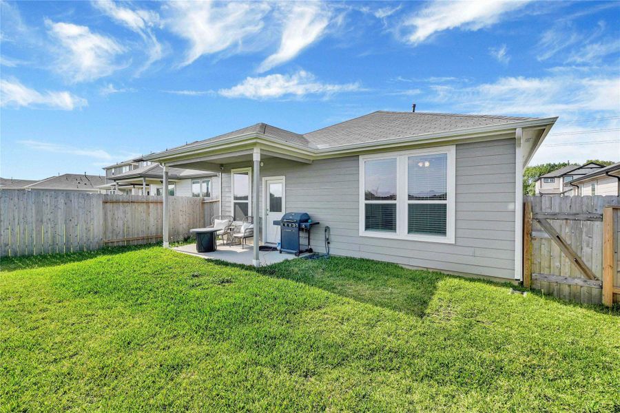 Front exterior of a new home in , Hockley, TX, highlighting curb appeal (Image 20). Front exterior of a new home in , Hockley, TX, highlighting curb appeal (Image 20).