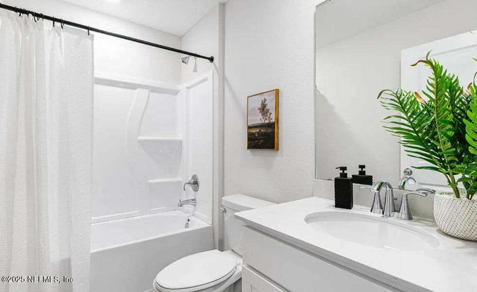 Furnished interior view inside a new home in Kings Preserve, Jacksonville (Image 13).