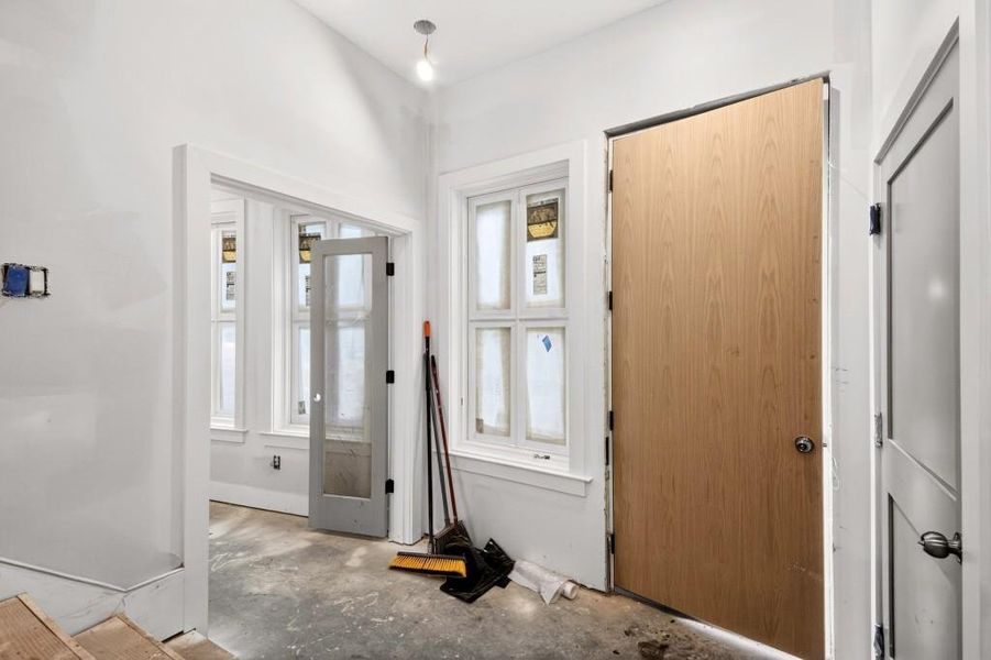 In-progress construction of a new home in , Atlanta, GA (Image 28).