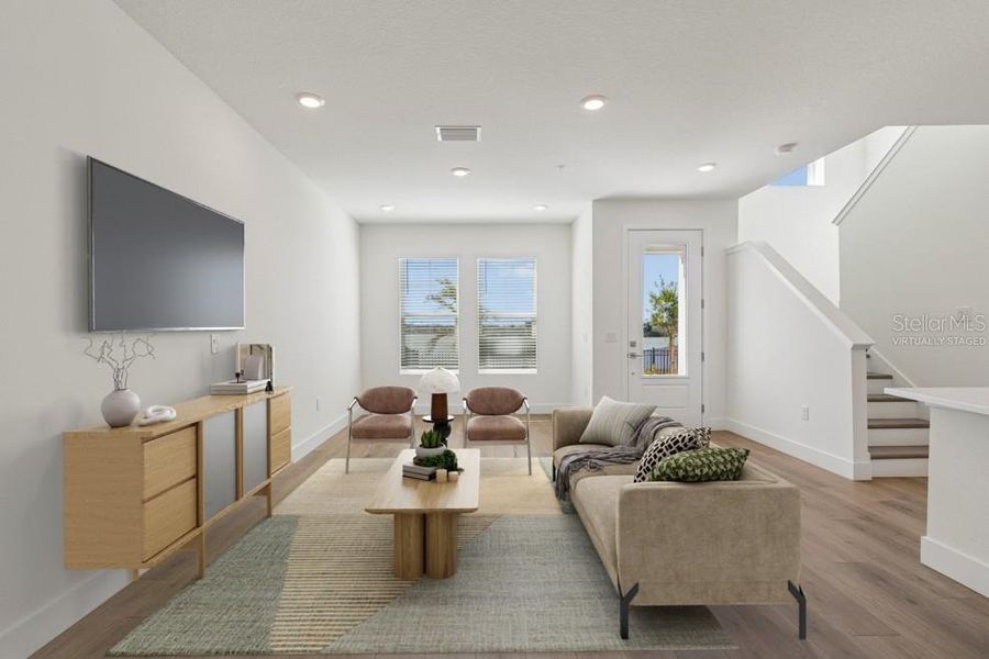 Furnished interior view inside a new home in , Sarasota (Image 7).