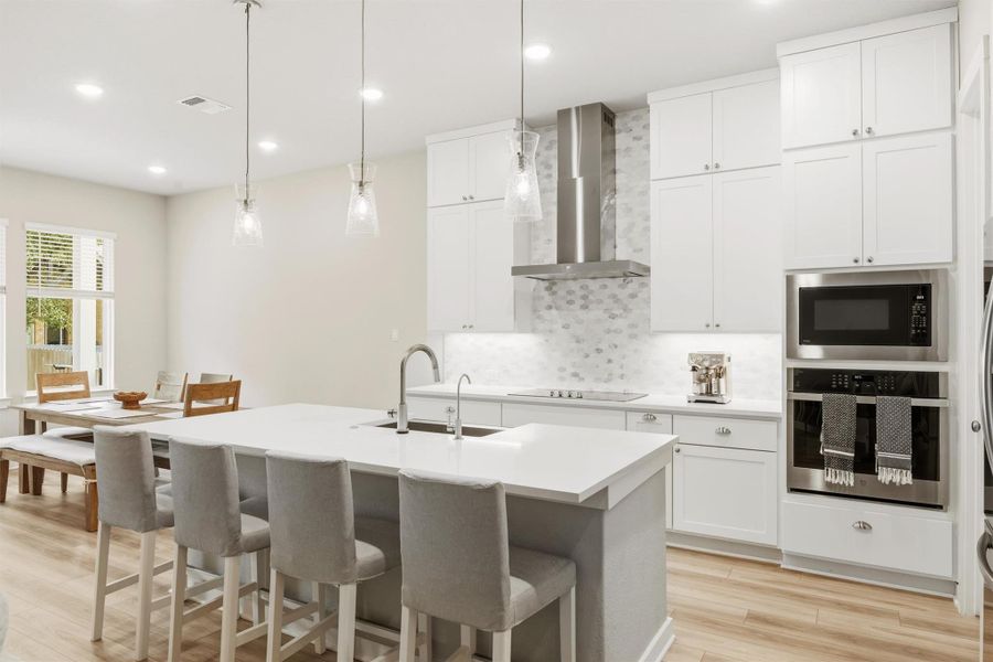 Furnished interior view inside a new home in , Georgetown (Image 8).